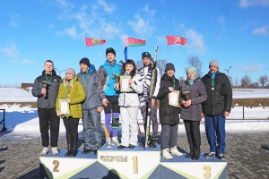 Военный комиссариат Чаусского и Славгородского районов стал серебряным призером в областных соревнованиях по лыжным гонкам