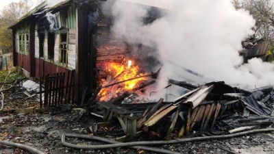 Пожар, унесший жизнь в Чаусском районе