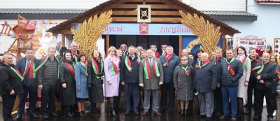 Представители Чаусского района принимают участие в областном празднике тружеников села «Дожинки-2023»