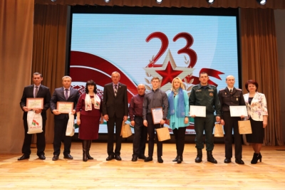 Торжественные мероприятия ко Дню защитников Отечества и Вооруженных сил Республики Беларусь прошли в Чаусах