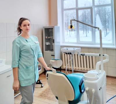 О работе зубным фельдшером Рестянской амбулатории врача общей практики рассказывает Наталия Буркеня