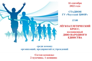 ЛЁГКОАТЛЕТИЧЕСКИЙ КРОСС, посвященный ДНЮ НАРОДНОГО ЕДИНСТВА