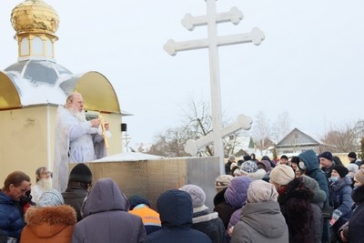 19 января православные верующие Чаусского района отмечают Крещение Господне