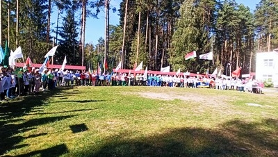 II областной туристический слет собрал активистов «Белой Руси» в Чаусском районе