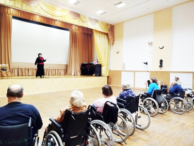 В Рестянском социальном пансионате &laquo;Приозерный&raquo; прошла творческая встреча &laquo;Благословенная земля &ndash; благословенная женщина&raquo;