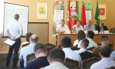 В Чаусском лесхозе прошел областной семинар по организации охраны труда на предприятиях лесозаготовительной отрасли
