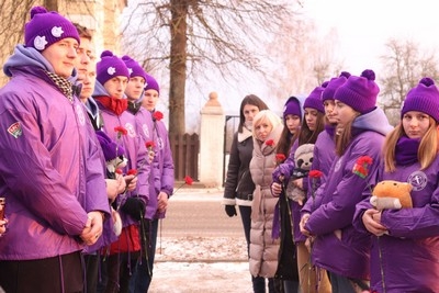 В Чаусском районе стартовал патриотический проект «Зимний маршрут»