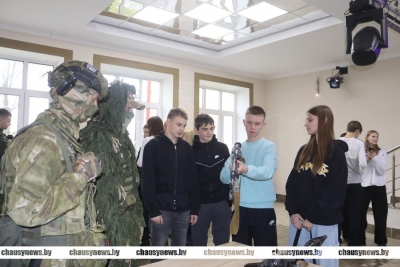 Как стать военным, узнали чаусские ребята. Рассказываем о престиже военных вузов страны