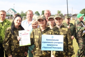 В Чаусах прошли соревнования среди гражданских формирований гражданской обороны. Кто стал победителем?