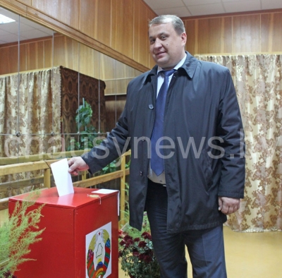 Жители Чаусского района выбирают Президента Республики Беларусь