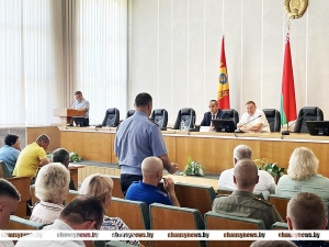 Какие вопросы обсуждались на аппаратном совещании при председателе Чаусского райисполкома Сергее Дорожкине