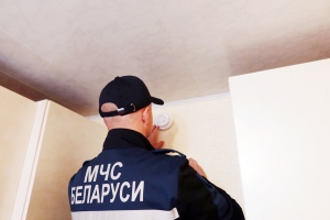В Чаусском районе проходит информационная компания об эффективности использования пожарных извещателей &laquo;Извещатель в каждый дом&raquo;