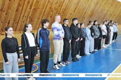 Узнали, кто стал победителем районной спартакиады среди молодых специалистов в Чаусском районе