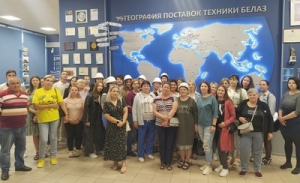 Работники АПК Чаусского района побывали на БелАЗе