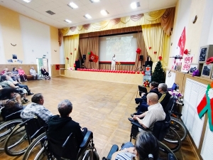 Рестянский социальный пансионат &laquo;Приозёрный&raquo; с концертной программой посетил творческий коллектив РУП &laquo;Могилевэнерго&raquo;