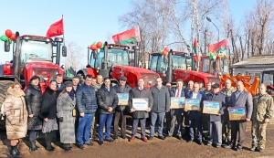 Чаусские аграрии получили новую сельскохозяйственную технику