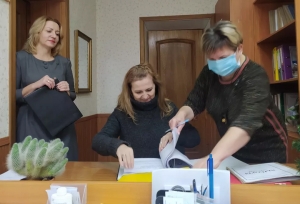 В Чаусы с рабочим визитом прибыла заместитель председателя областного объединения профсоюзов Татьяна Марочкова