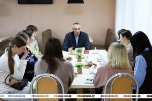 Руководство Чаусского райпо встретилось с молодыми специалистами