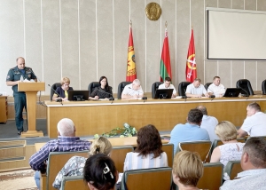 В Чаусах прошло второе заседание штаба по ЧС