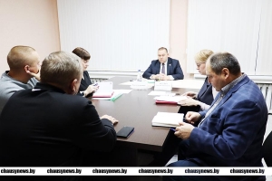 С какими вопросами жители региона обратились к председателю Чаусского райисполкома Дмитрию Акуличу?