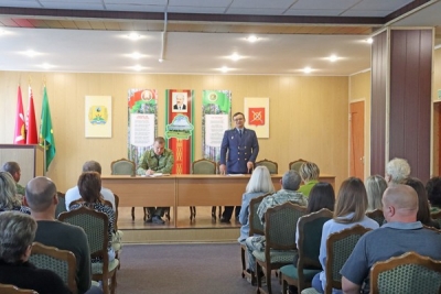 Сергей Снытченко рассказал коллективу лесхоза о расследовании фактов геноцида белорусского народа