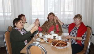 Душевная встреча в ресторане «Верасы» состоялась с ветеранами труда Чаусского района