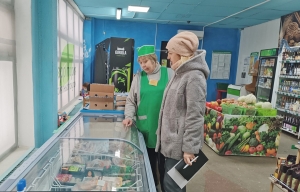 Профсоюзы продолжили контроль ассортиментного перечня продуктов в Чаусском районе