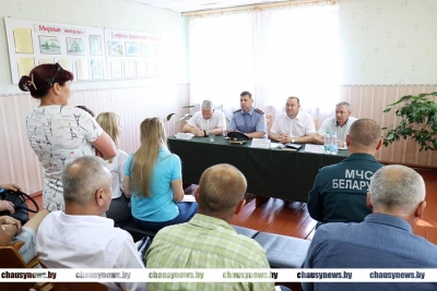 ПредседательЧаусского райисполкома Дмитрий Акулич встретился с жителями деревни Благовичи