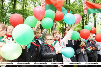 130 чаусских ребят пополнили ряды пионерии