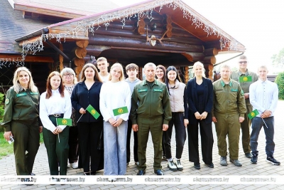 В Чаусском лесхозе поприветствовали молодых специалистов