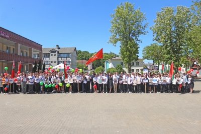 Торжественное открытие третьего трудового семестра в Чаусском районе прошло 24 мая