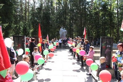 На митинге в Быново почтили память погибших на чаусской земле